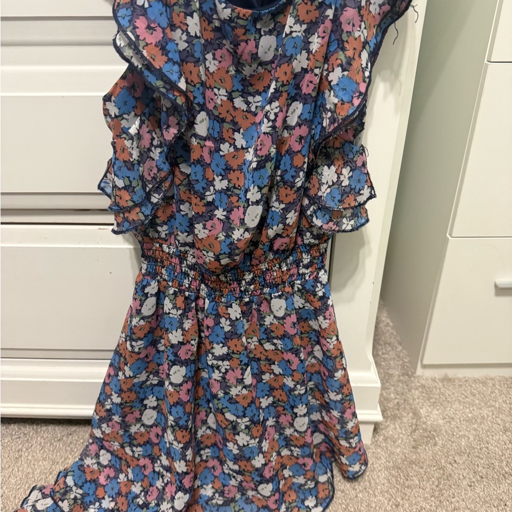 Floral Ruffle Dress